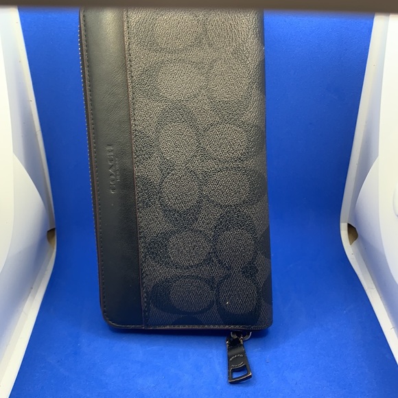 Accordion Wallet In Signature Canvas F25517 - Picture 3 of 8